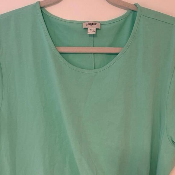 NWOT J.Crew Short Sleeve Knotted Mini Dress Size XL - Picture 3 of 6